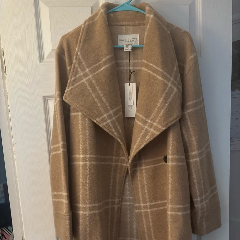 Rachel Zoe wool blend coat